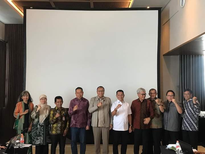 Pj Wali Kota dan Ketua DPRD Kota Bima usai mengikuti Rakor Raperda RTRW di Kementerian ATR BPN. Foto : Ist