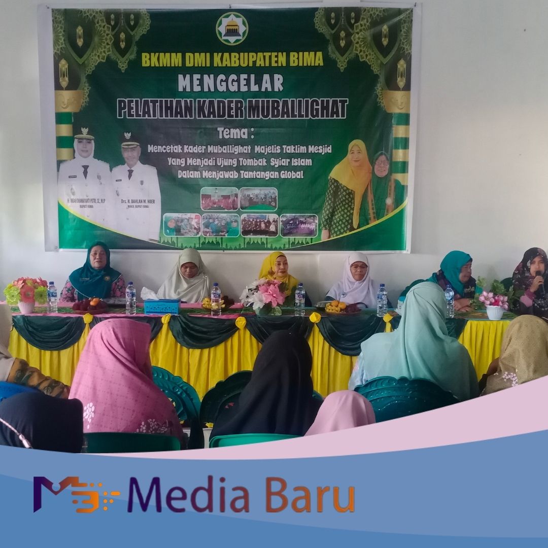 BKMM DMI Kabupaten Bima Gelar Pelatihan Kader Muballighat