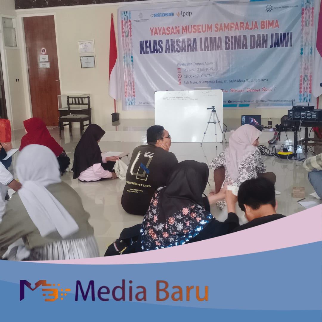 Museum Samparaja Gelar Kelas Aksara Bima