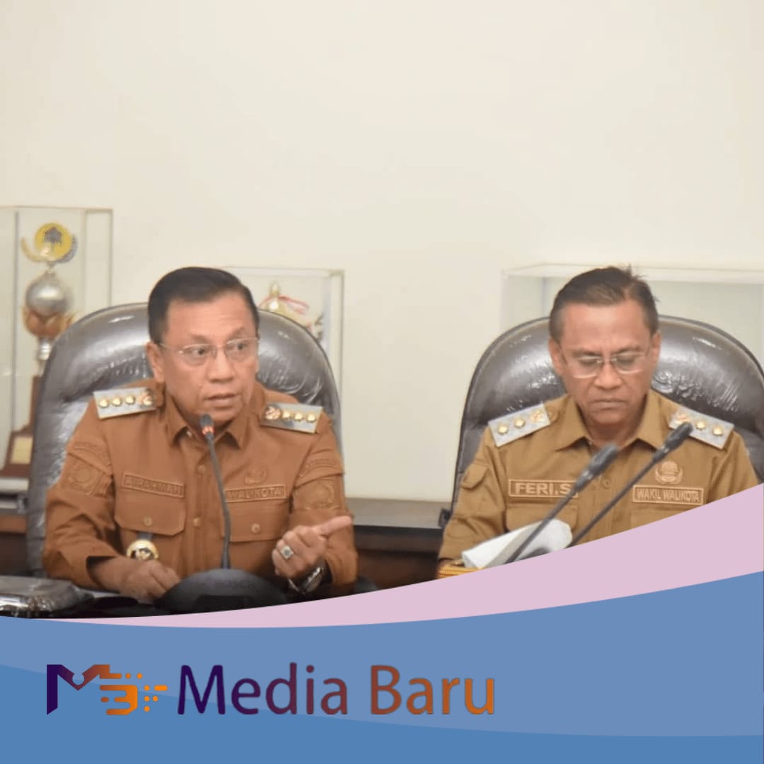 Wali Kota dan Wakil Pimpin Rakor Evaluasi PAD Kota Bima 2025