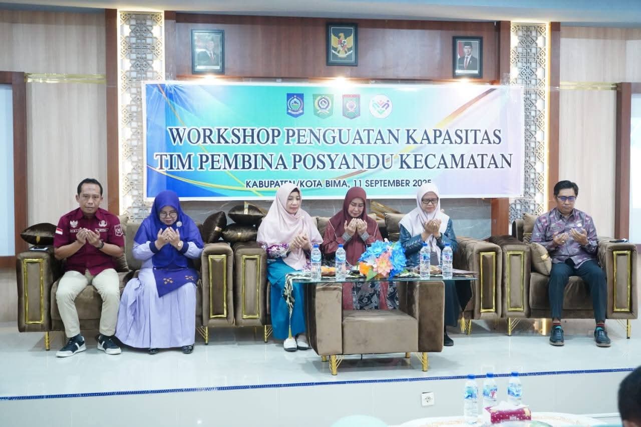 Pemprov NTB Perkuat Kapasitas Tim Pembina Posyandu se-Kota Bima