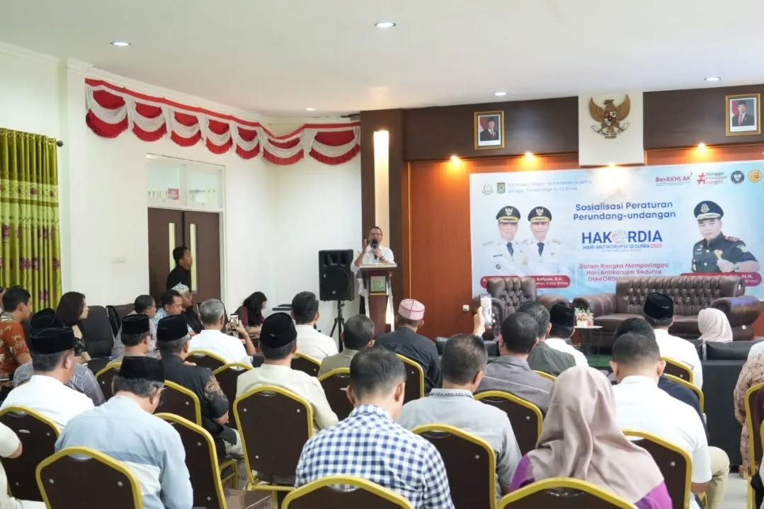 Wakil Wali Kota Bima Hadiri Sosialisasi di Kejari Bima